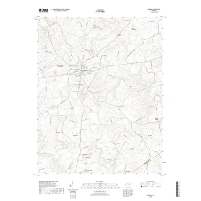 2019 Map of Marion, 2019 Print