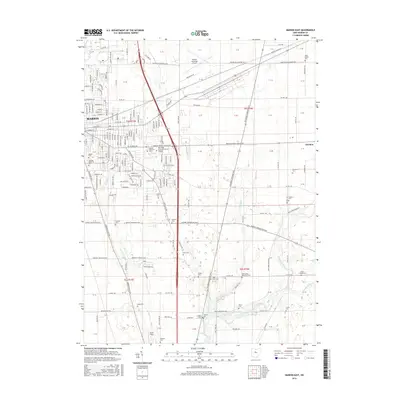 2016 Map of Marion East, 2016 Print