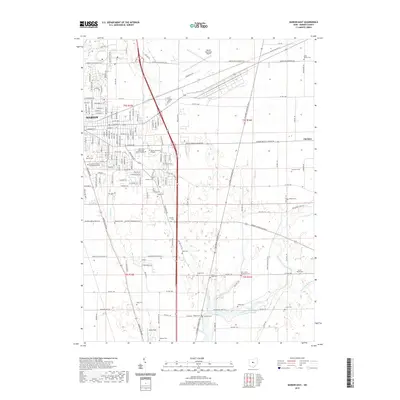 2019 Map of Marion East, 2019 Print