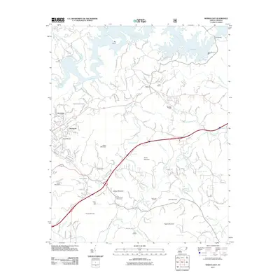 2011 Map of Marion East, 2011 Print