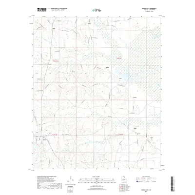 2018 Map of Marion East, 2018 Print
