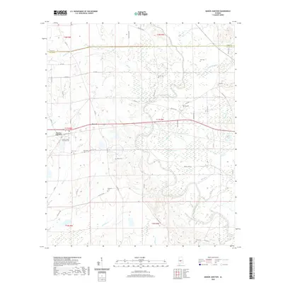 2020 Map of Marion Junction, 2020 Print