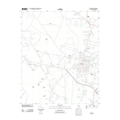 2011 Map of Marion, 2011 Print