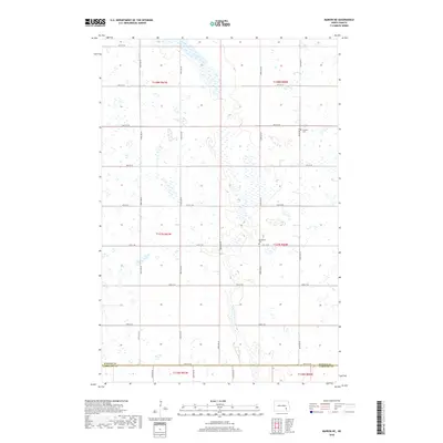 2018 Map of Marion NE, 2018 Print