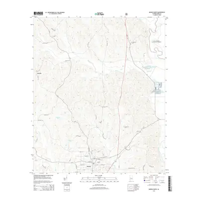 2014 Map of Marion North, 2014 Print
