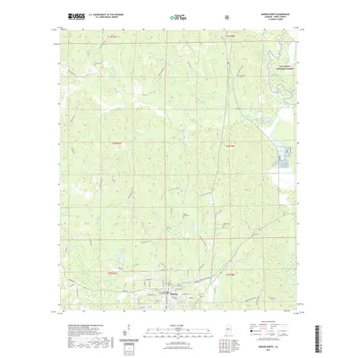 2021 Map of Marion North, 2021 Print