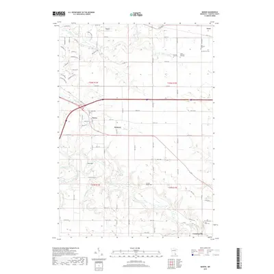 2019 Map of Marion, 2019 Print