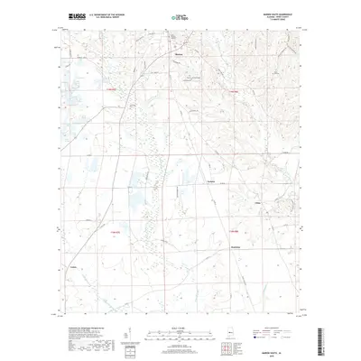 2018 Map of Marion South, 2018 Print