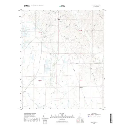 2020 Map of Marion South, 2020 Print