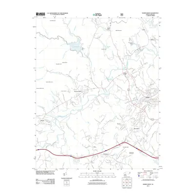 2011 Map of Marion West, 2011 Print