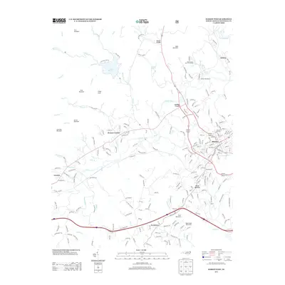 2013 Map of Marion West, 2013 Print