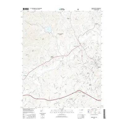 2016 Map of Marion West, 2016 Print