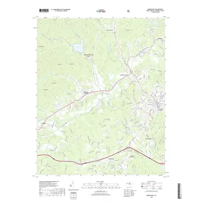2019 Map of Marion West, 2019 Print
