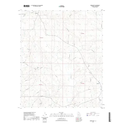 2018 Map of Marion West, 2018 Print
