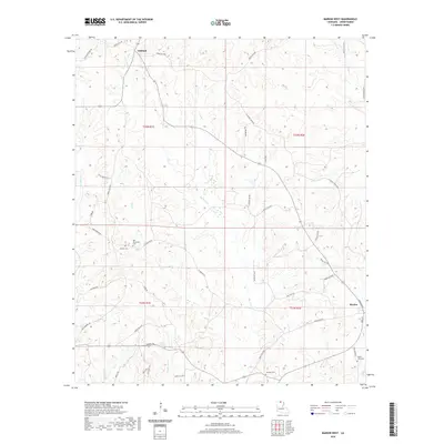 2020 Map of Marion West, 2020 Print