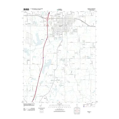 2012 Map of Marion, 2012 Print