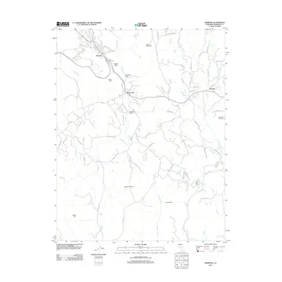 2012 Map of Mariposa, 2012 Print