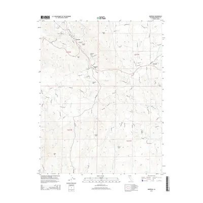 2015 Map of Mariposa, 2015 Print
