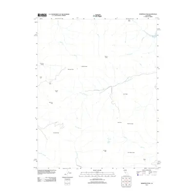 2012 Map of Mariposa Peak, 2012 Print