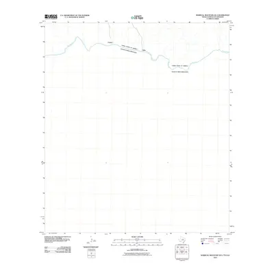 2010 Map of Mariscal Mountain OE S, 2010 Print