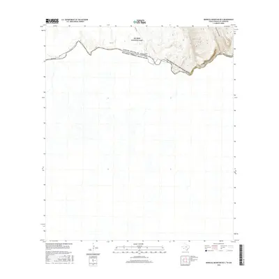 2016 Map of Mariscal Mountain OE S, 2016 Print