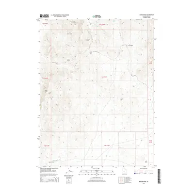 2014 Map of Marjum Pass, 2014 Print