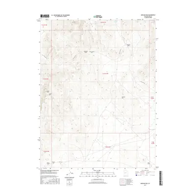 2017 Map of Marjum Pass, 2017 Print