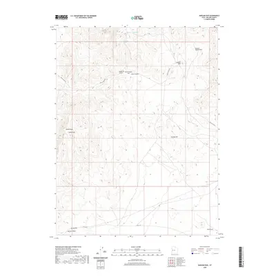 2020 Map of Marjum Pass, 2020 Print