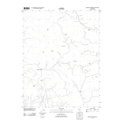 2012 Map of Mark West Springs, 2012 Print