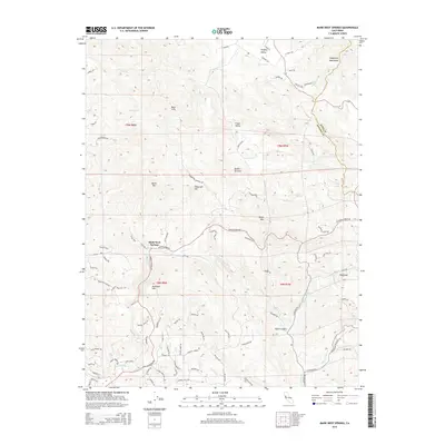 2015 Map of Mark West Springs, 2015 Print