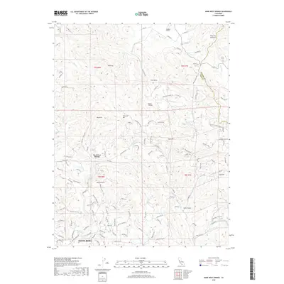 2018 Map of Mark West Springs, 2018 Print