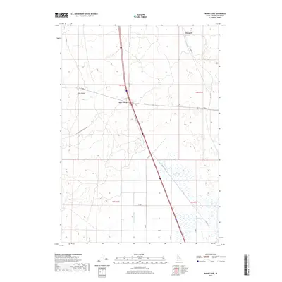 2020 Map of Market Lake, 2020 Print