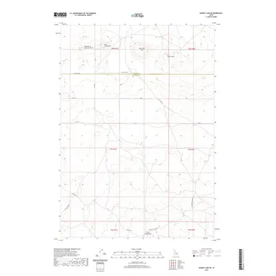 2020 Map of Market Lake NE, 2020 Print