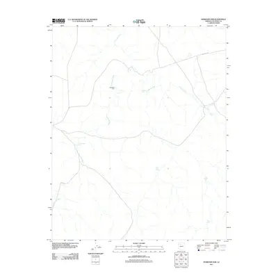 2011 Map of Markham Dam, 2011 Print