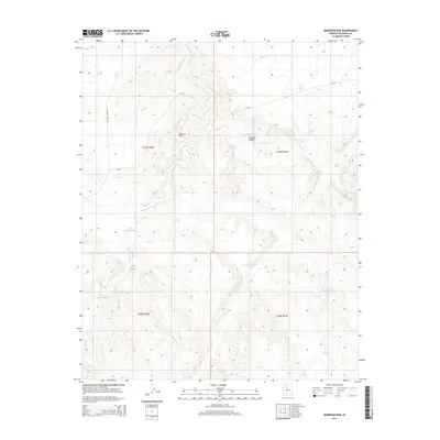 2014 Map of Markham Dam, 2014 Print