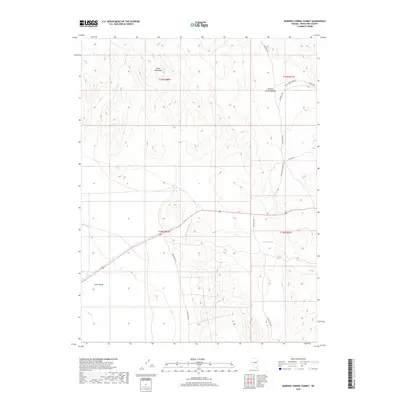 2018 Map of Marking Corral Summit, 2018 Print