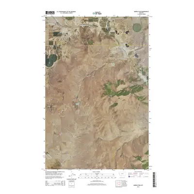 2014 Map of Markle Pass, 2014 Print