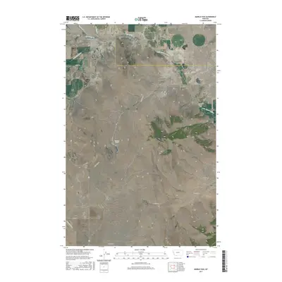 2017 Map of Markle Pass, 2017 Print