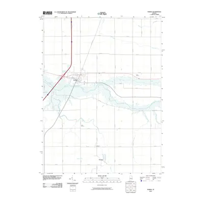2010 Map of Markle, 2010 Print
