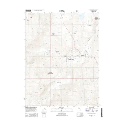 2015 Map of Markleeville, 2015 Print