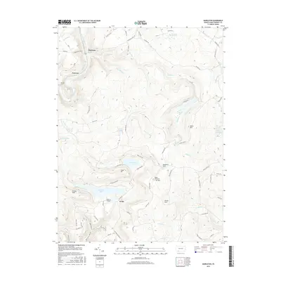 2016 Map of Markleton, 2016 Print