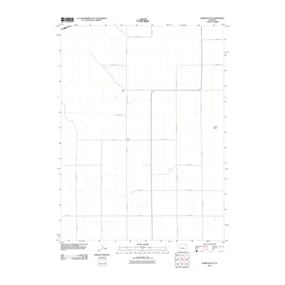 2010 Map of Marks Butte, 2010 Print