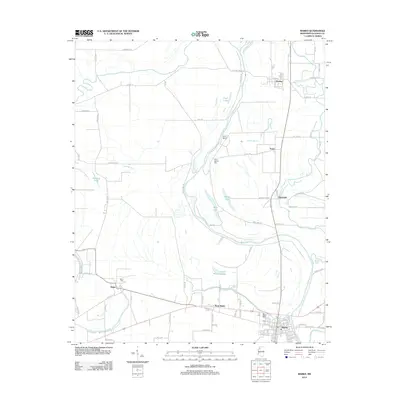 2012 Map of Marks, 2012 Print