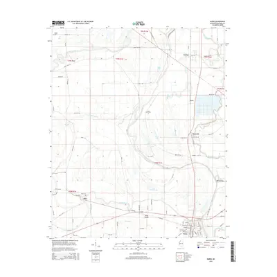 2015 Map of Marks, 2015 Print