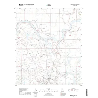 2020 Map of Marksville North, 2020 Print