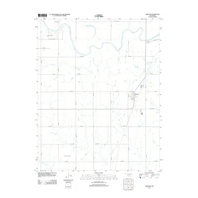 2013 Map of Marland, 2013 Print