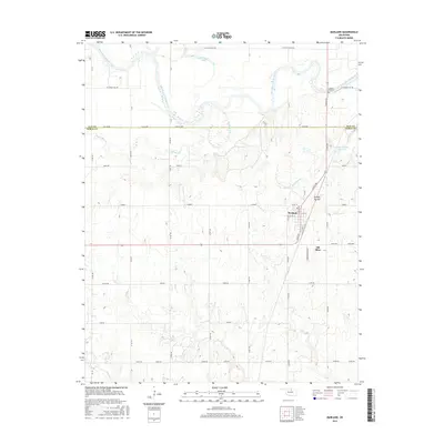 2016 Map of Marland, 2016 Print