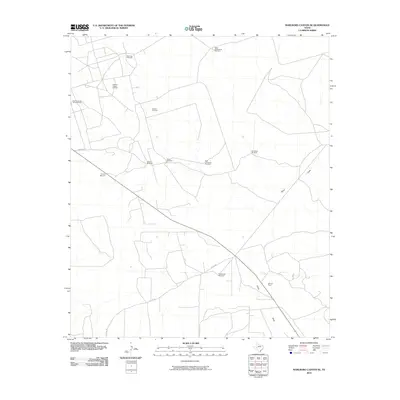 2010 Map of Marlboro Canyon SE, 2010 Print