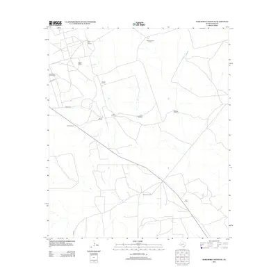 2012 Map of Marlboro Canyon SE, 2012 Print