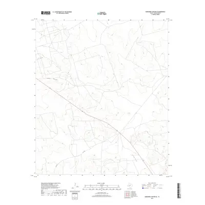 2019 Map of Marlboro Canyon SE, 2019 Print